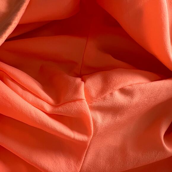 Jamie Sadock Women's Size 8 Passion Orange Golf Knee Shorts Zip Pockets Bermuda - Picture 9 of 12